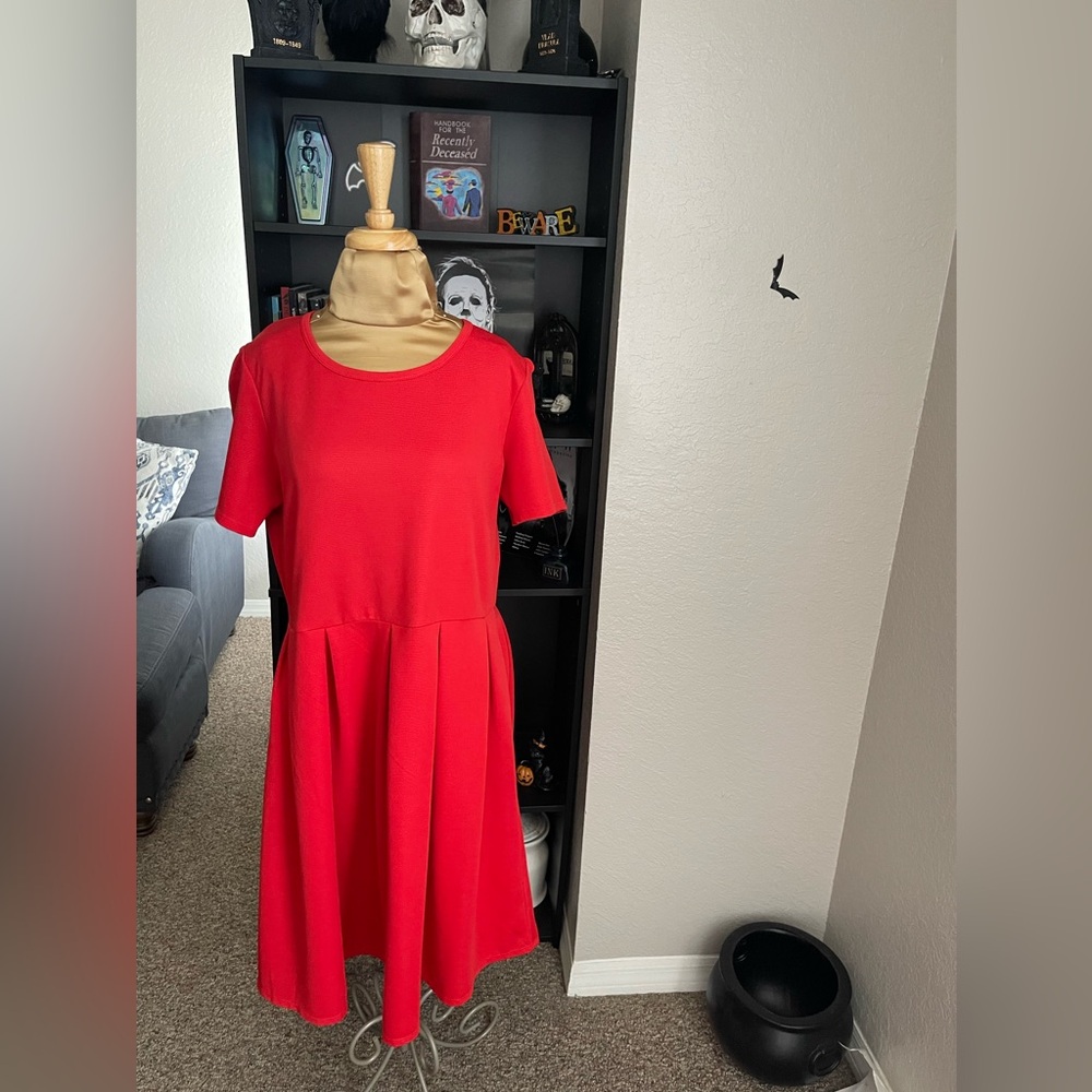 LULUROE Red Dress